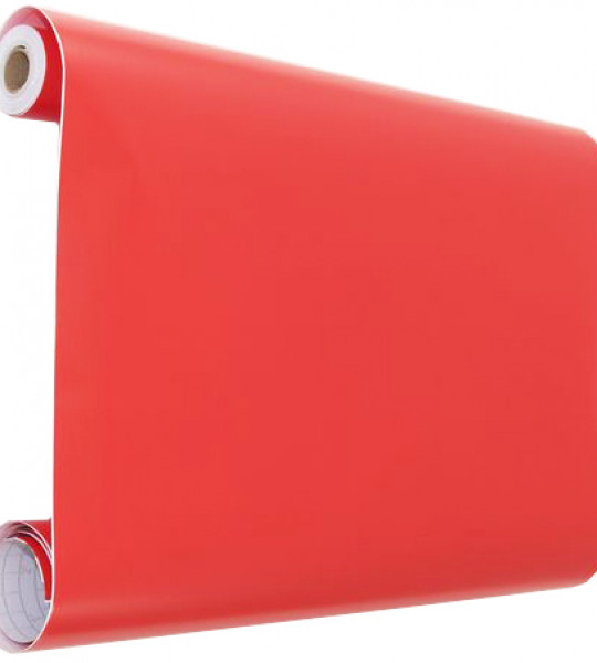 САМОКЛЕЙКА  7011  однотонная красная 7м/45см PVC*20